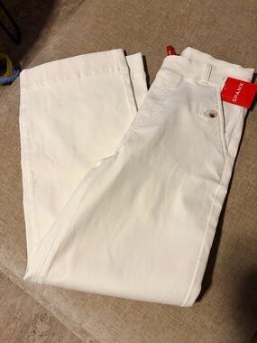 Spanx wide leg crop
